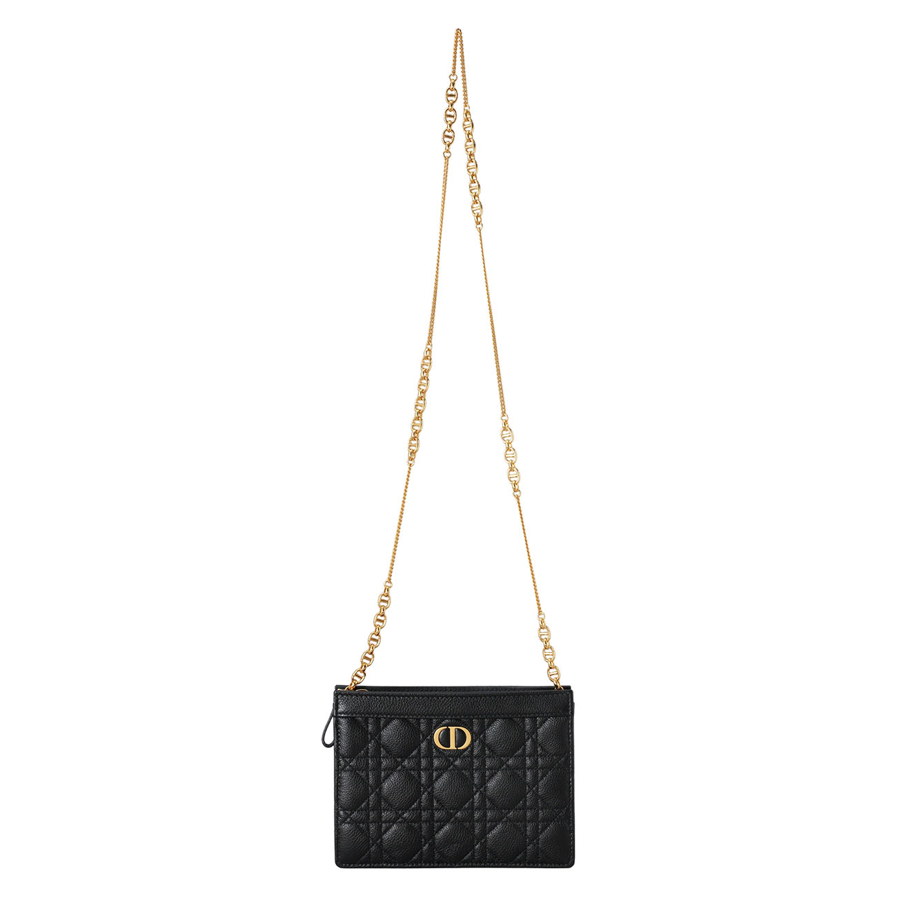CHRISTIAN DIOR(USED)디올 카로 체인 파우치